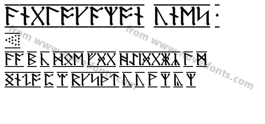 AngloSaxon Runes 1Preview