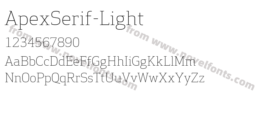 ApexSerif-LightPreview