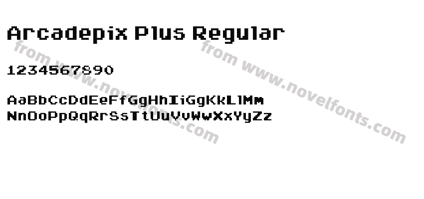 Arcadepix Plus RegularPreview