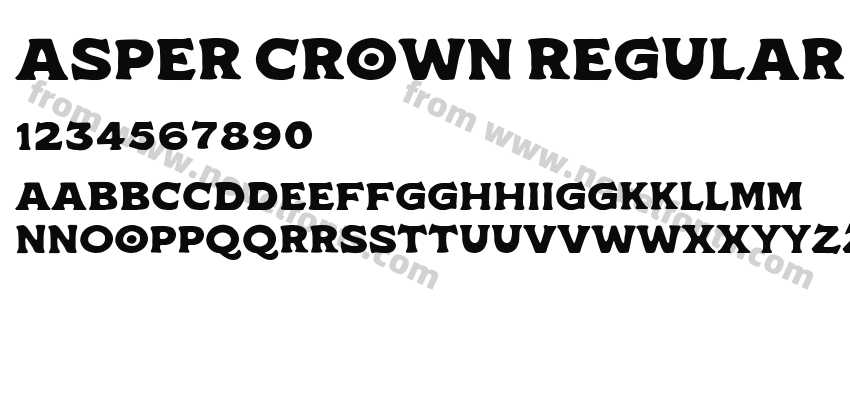 Asper Crown RegularPreview