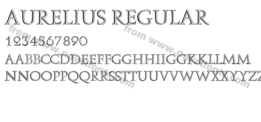 Aurelius RegularPreview