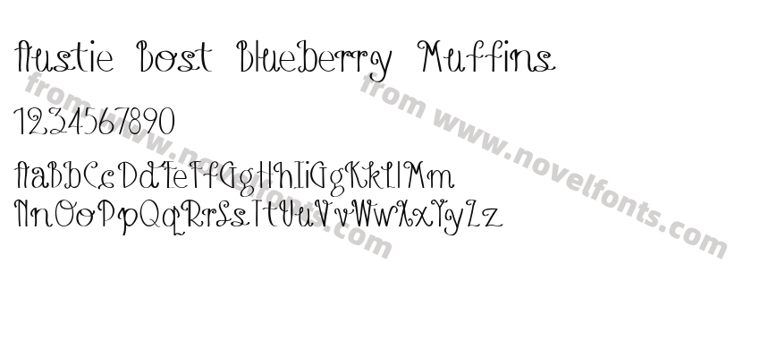 Austie Bost Blueberry MuffinsPreview