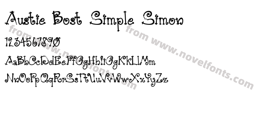 Austie Bost Simple SimonPreview