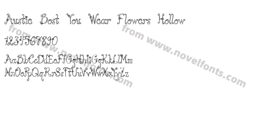 Austie Bost You Wear Flowers HollowPreview