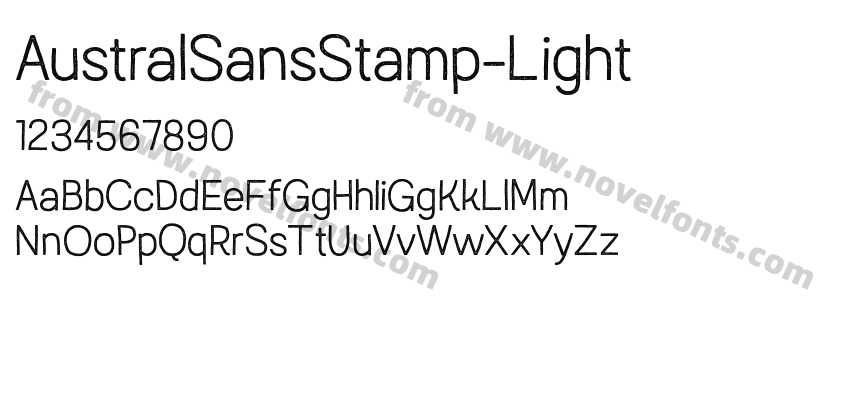 AustralSansStamp-LightPreview