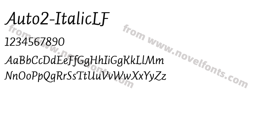 Auto2-ItalicLFPreview