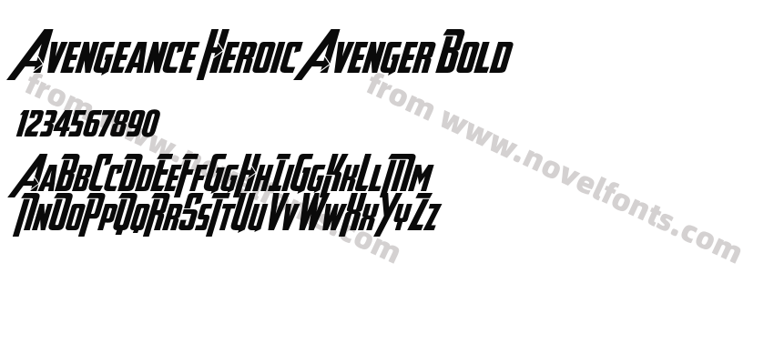 Avengeance Heroic Avenger BoldPreview