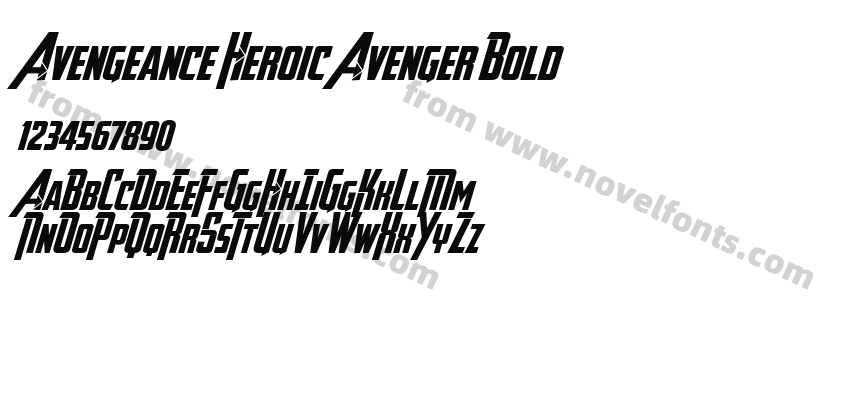 Avengeance Heroic Avenger BoldPreview