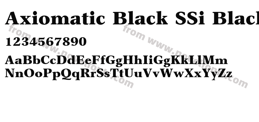 Axiomatic Black SSi BlackPreview