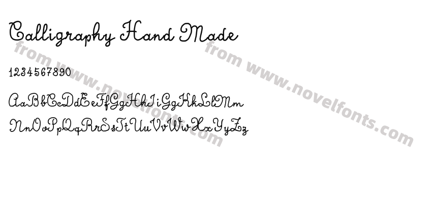 Calligraphy Hand MadePreview