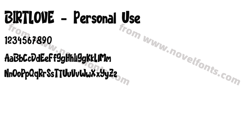 BIRTLOVE - Personal UsePreview