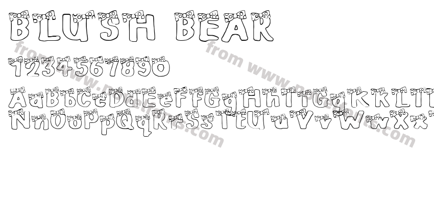 BLUSH BEARPreview