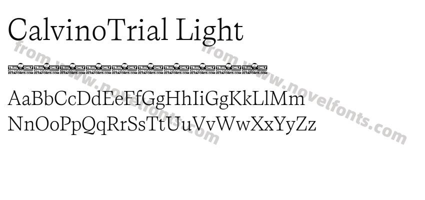 CalvinoTrial LightPreview