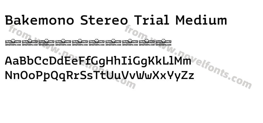 Bakemono Stereo Trial MediumPreview