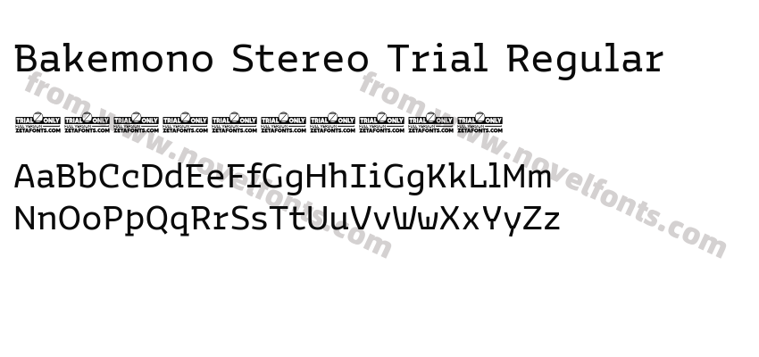 Bakemono Stereo Trial RegularPreview