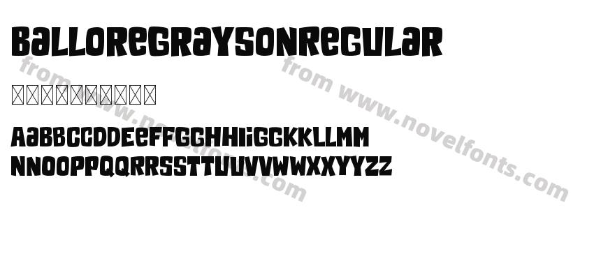 BalloreGraysonRegularPreview