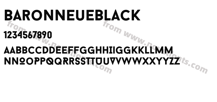 BaronNeueBlackPreview