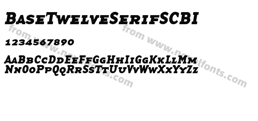 BaseTwelveSerifSCBIPreview