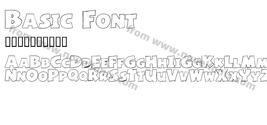 Basic FontPreview