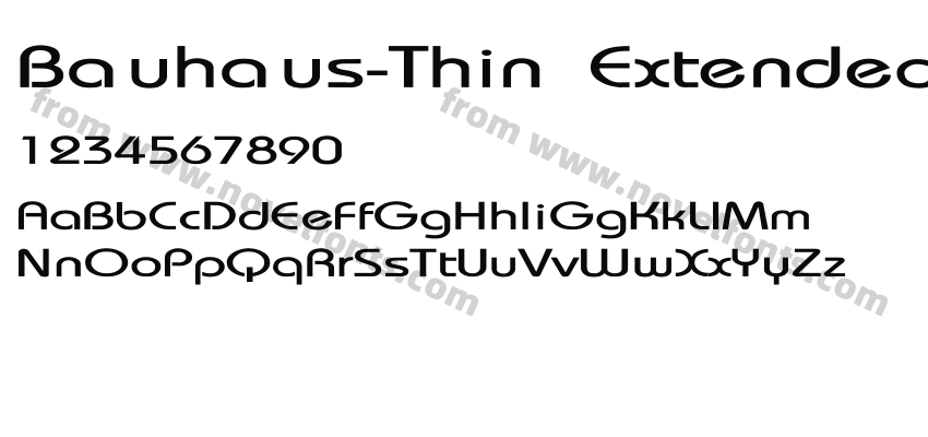 Bauhaus-Thin ExtendedPreview