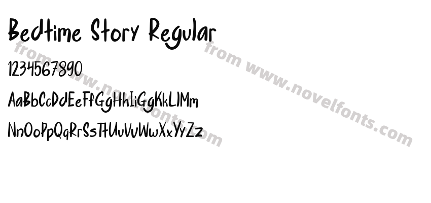 Bedtime Story RegularPreview