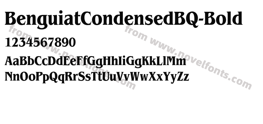 BenguiatCondensedBQ-BoldPreview