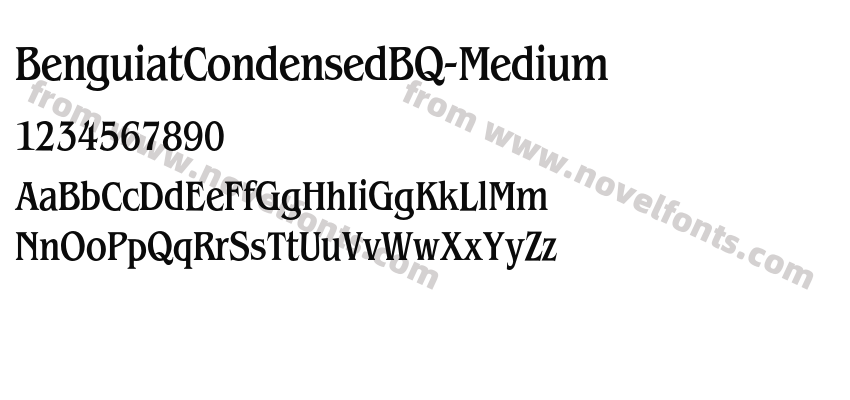 BenguiatCondensedBQ-MediumPreview