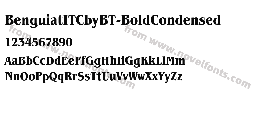 BenguiatITCbyBT-BoldCondensedPreview