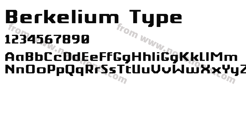 Berkelium TypePreview