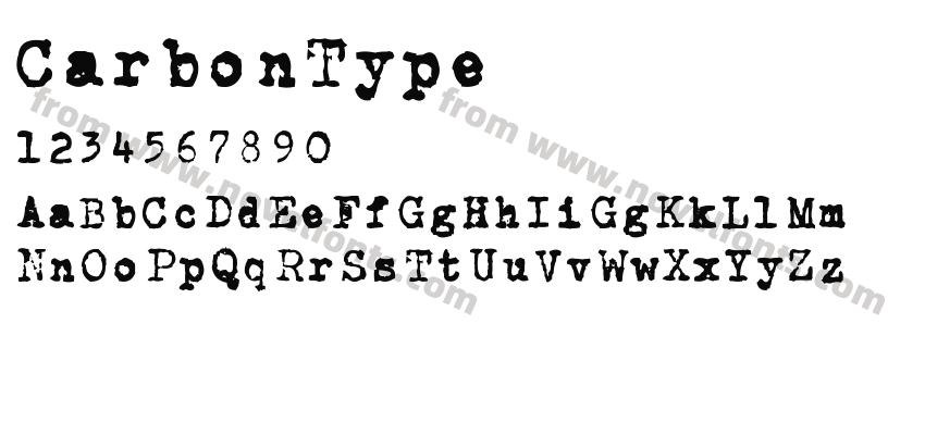 CarbonTypePreview