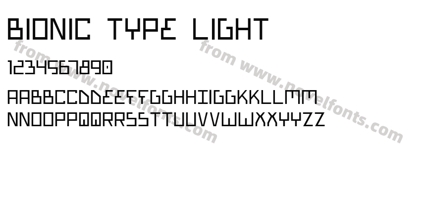 Bionic Type LightPreview