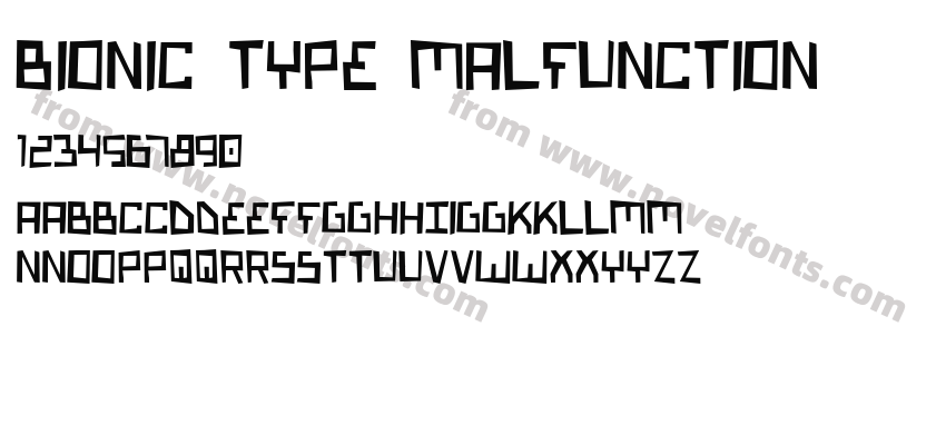 Bionic Type MalfunctionPreview