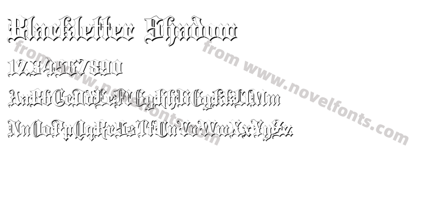 Blackletter ShadowPreview