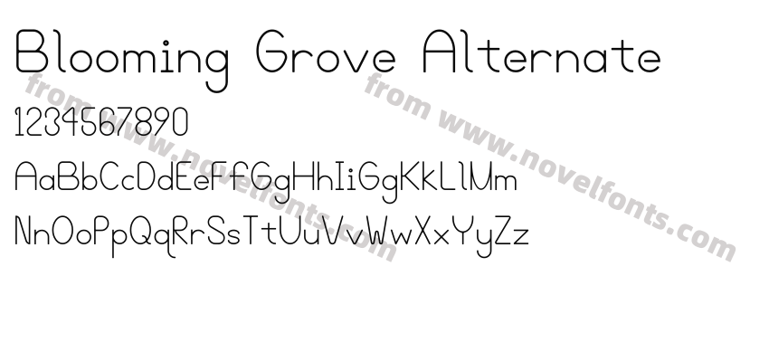 Blooming Grove AlternatePreview