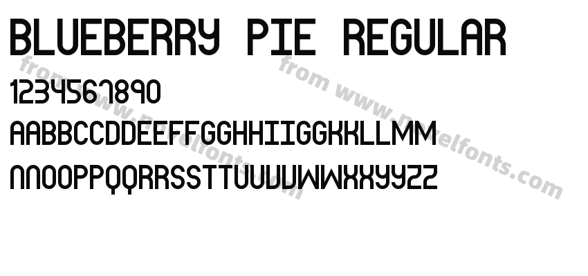 Blueberry Pie RegularPreview