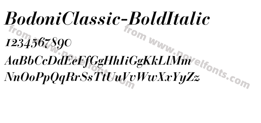 BodoniClassic-BoldItalicPreview