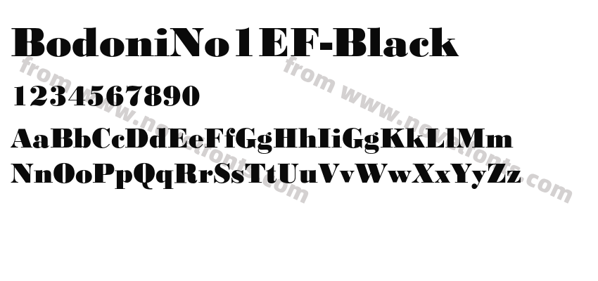 BodoniNo1EF-BlackPreview