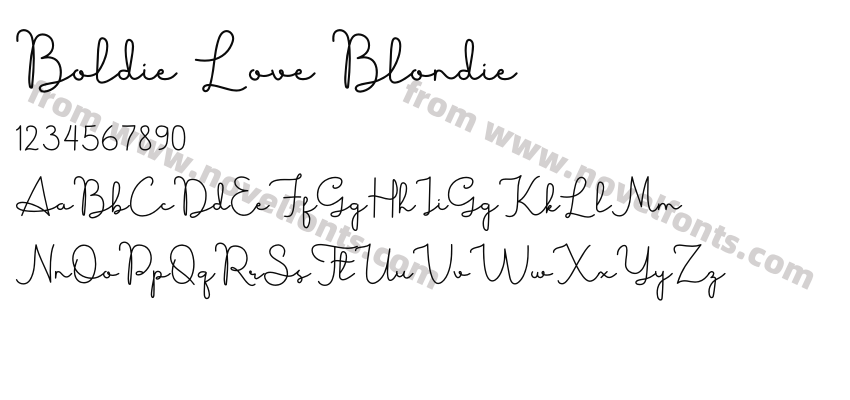 Boldie Love BlondiePreview