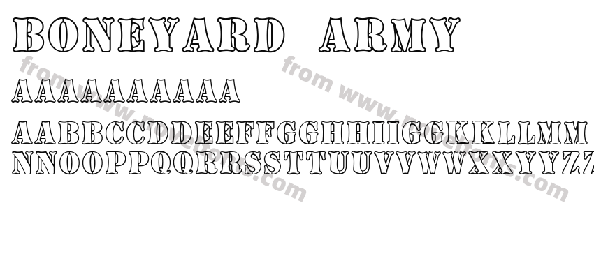 Boneyard ArmyPreview