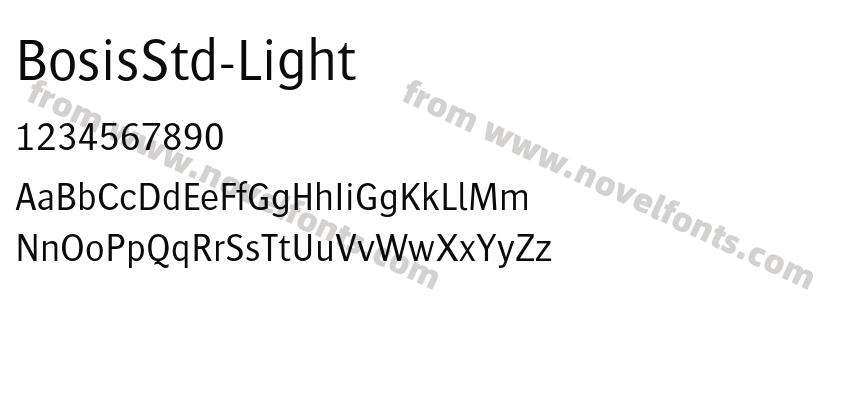 BosisStd-LightPreview