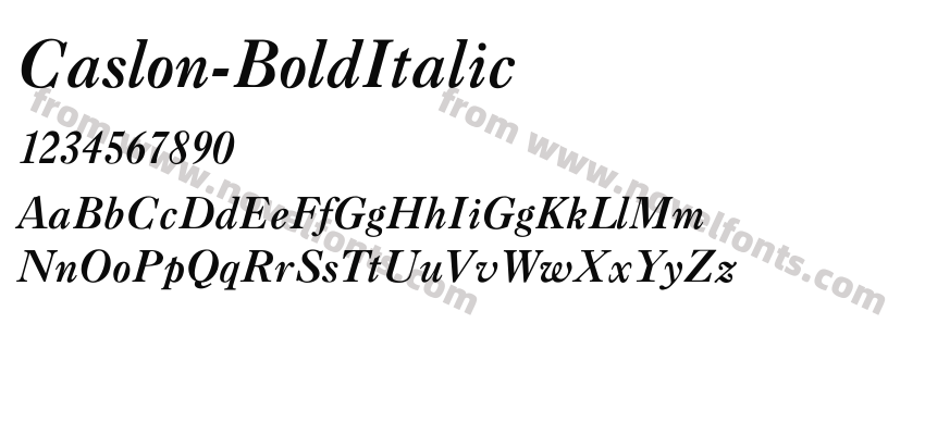 Caslon-BoldItalicPreview