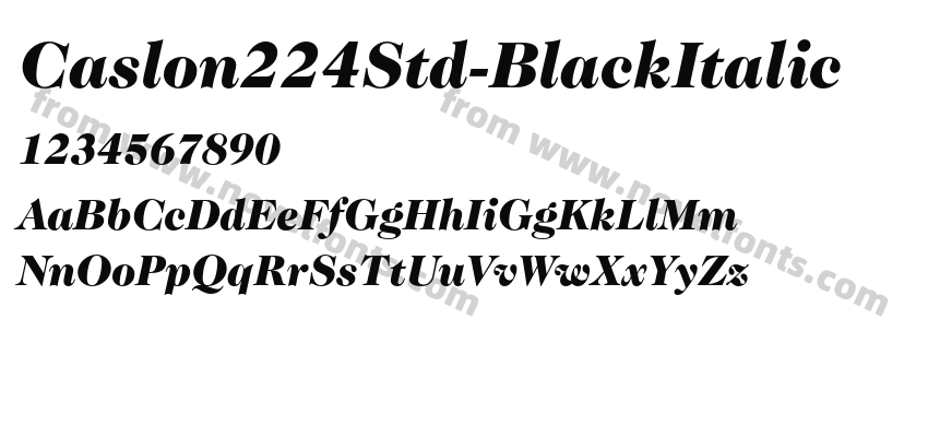 Caslon224Std-BlackItalicPreview