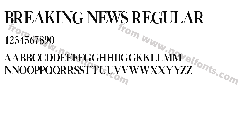 Breaking News RegularPreview