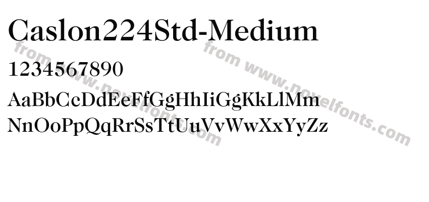 Caslon224Std-MediumPreview