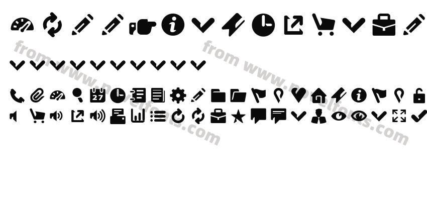 Breezi Icon Set RegularPreview