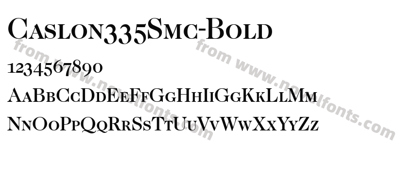 Caslon335Smc-BoldPreview