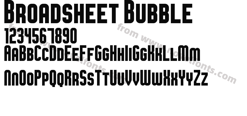 Broadsheet BubblePreview