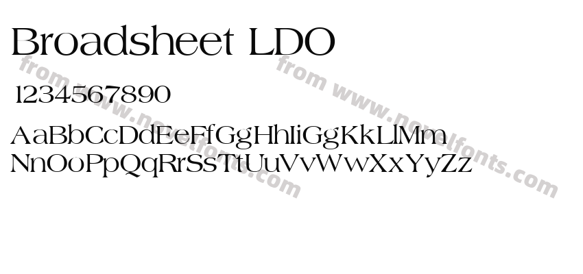 Broadsheet LDOPreview