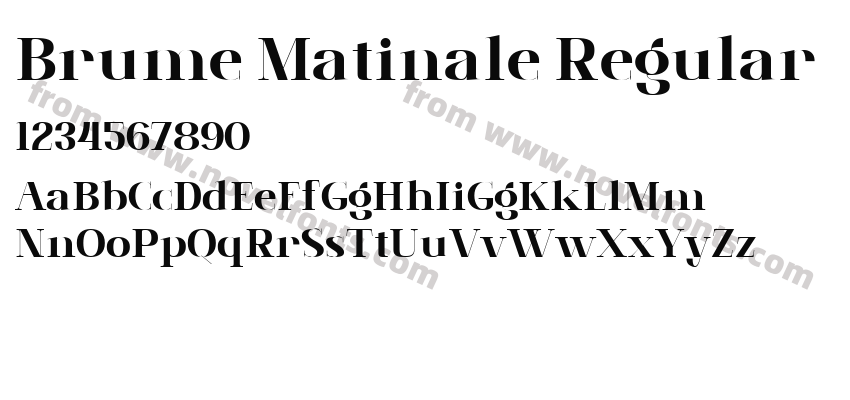 Brume Matinale RegularPreview