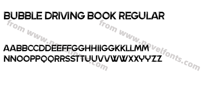 Bubble Driving Book RegularPreview